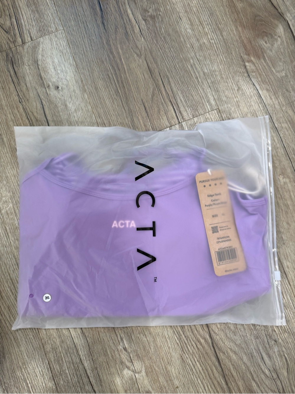 ACTA x Ken Purple Tank